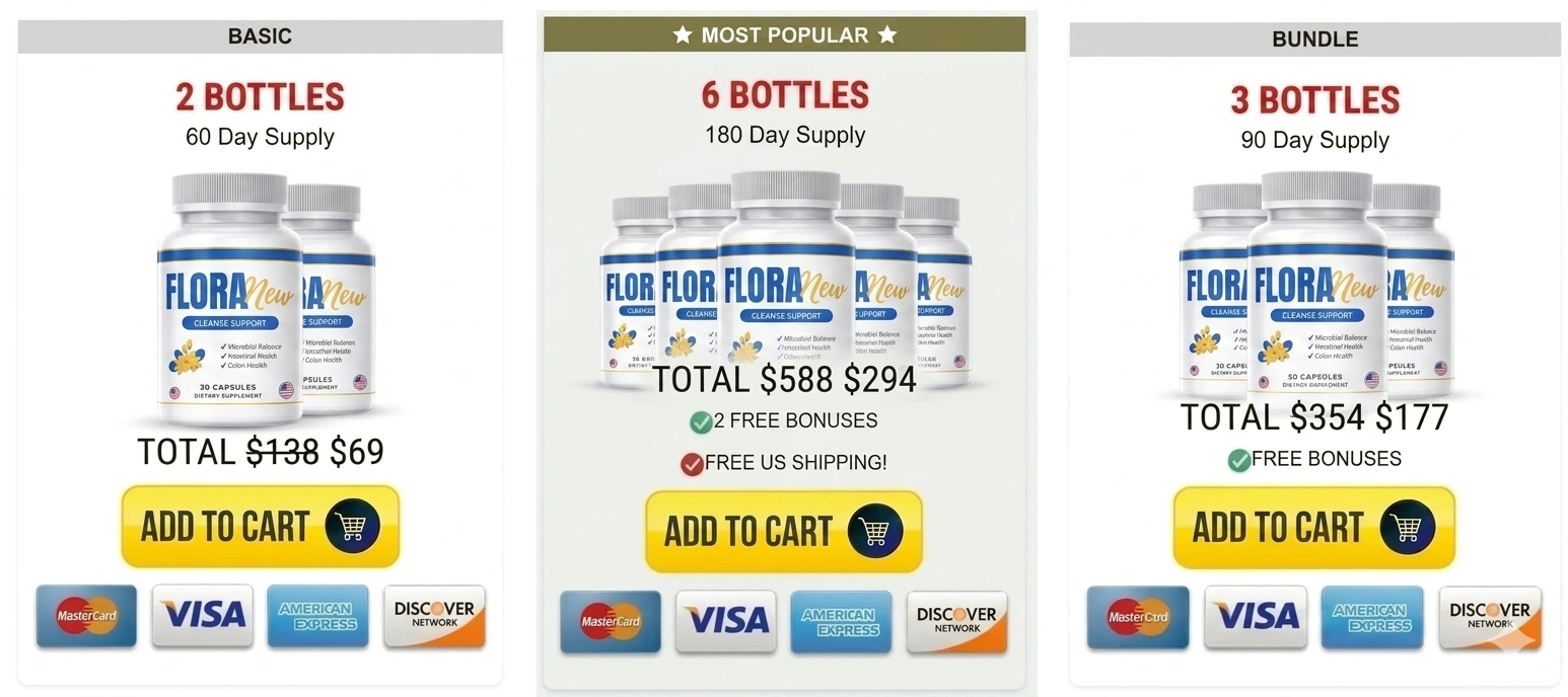 Buy FloraNew Blood Sugar Support Supplement Official Pricing Packages